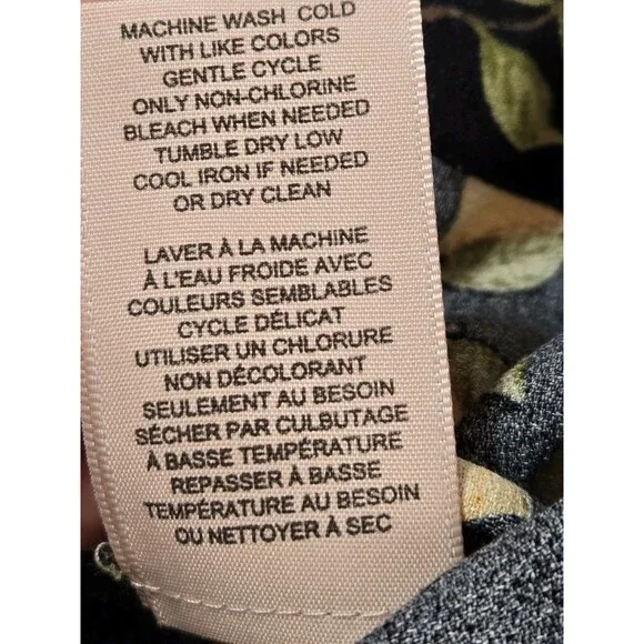 Philosophy Women’s Sz 10 Lemon Print Amalfi Coast Vacation Flowy Casual Skirt - Picture 6 of 11